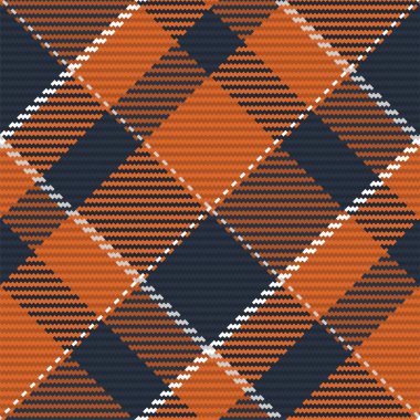 İskoç ekosesinin kusursuz deseni. Kumaş dokusunu kontrol ederek tekrarlanabilir arkaplan. Çizgili tekstil izinin düz vektör arkaplanı.