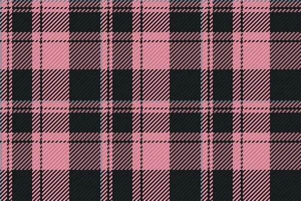 Padrão Sem Costura Xadrez Tartan Escocês Fundo Repetível Com Textura — Vetor de Stock