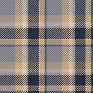 İskoç ekosesinin kusursuz deseni. Kumaş dokusunu kontrol ederek tekrarlanabilir arkaplan. Çizgili tekstil izinin düz vektör arkaplanı.