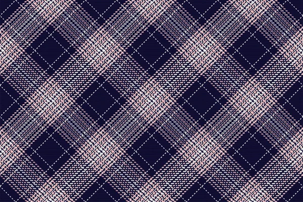 Seamless Pattern Scottish Tartan Plaid Repeatable Background Check Fabric Texture — Stock Vector