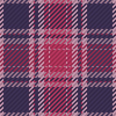 İskoç ekosesinin kusursuz deseni. Kumaş dokusunu kontrol ederek tekrarlanabilir arkaplan. Çizgili tekstil izinin düz vektör arkaplanı.
