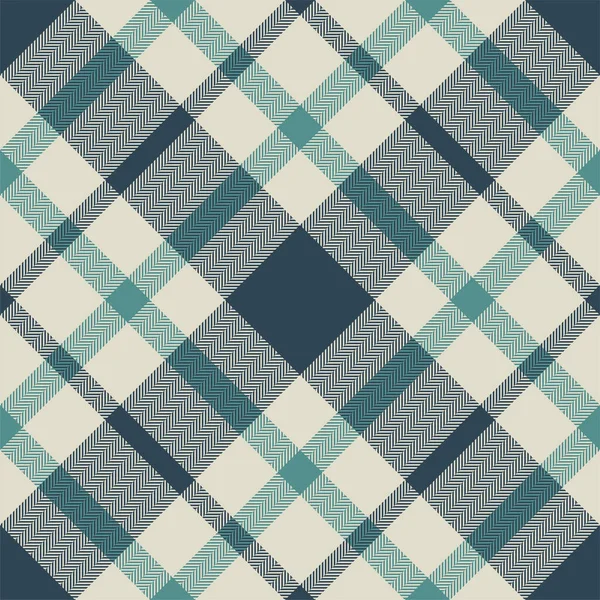 Plaid Pattern Vector Check Fabric Texture Seamless Textile Design Clothes — Stock Vector