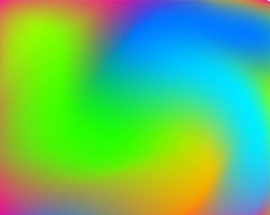 Gökkuşağı rengi soyut vektör arkaplanı. Pürüzsüz gradyan parlak renkli duvar kağıdı.