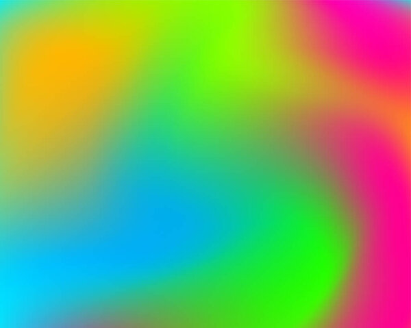Rainbow color abstract vector background. Smooth gradient bright colorful wallpaper.