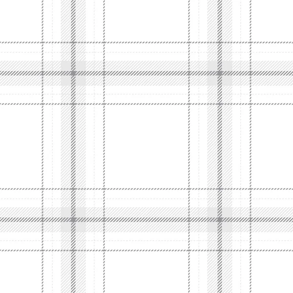 Bezproblémový Vzor Černé Bílé Barvě Zkontrolujte Texturu Tkaniny Design Vektorového — Stockový vektor