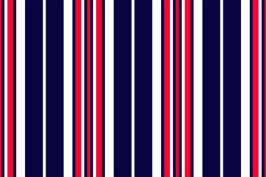 Dikey çizgiler kusursuz desen. Çizgiler vektör soyut tasarımı. Moda tekstili için uygun şerit dokusu.
