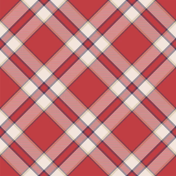 Tartan Scotland Seamless Plaid Pattern Vector Retro Background Fabric Vintage — Stock Vector