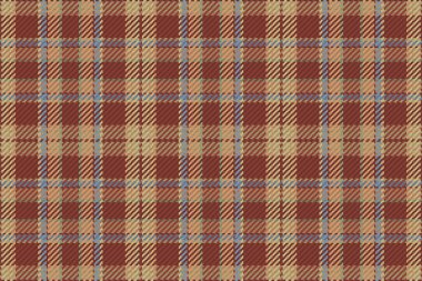 İskoç ekosesinin kusursuz deseni. Kumaş dokusunu kontrol ederek tekrarlanabilir arkaplan. Çizgili tekstil izinin düz vektör arkaplanı.