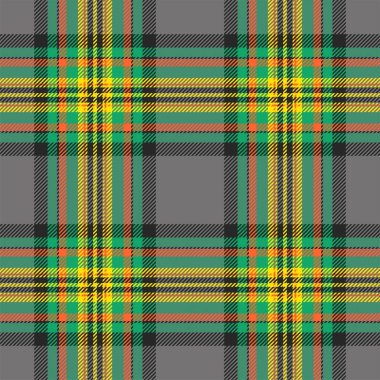 Ekose desenli. Kumaş dokusunu kontrol et. Vektör tekstil baskı tasarımı.