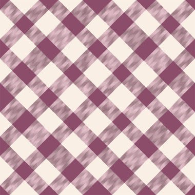 Ekose desenli vektör. Kumaş dokusunu kontrol et. Giysiler, kağıt baskısı veya web arkaplanı için kusursuz tekstil tasarımı.