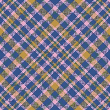 Ekose desenli vektör. Kumaş dokusunu kontrol et. Giysiler, kağıt baskısı veya web arkaplanı için kusursuz tekstil tasarımı.