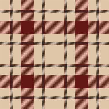 Ekose desenli. Kumaş dokusunu kontrol et. Vektör tekstil baskı tasarımı.