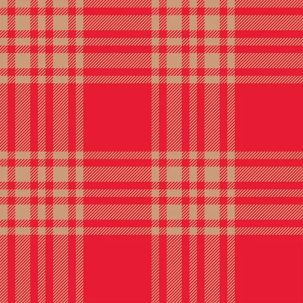 Kırmızılı ekose desenli. Kumaş dokusunu kontrol et. Vektör tekstil baskı tasarımı.