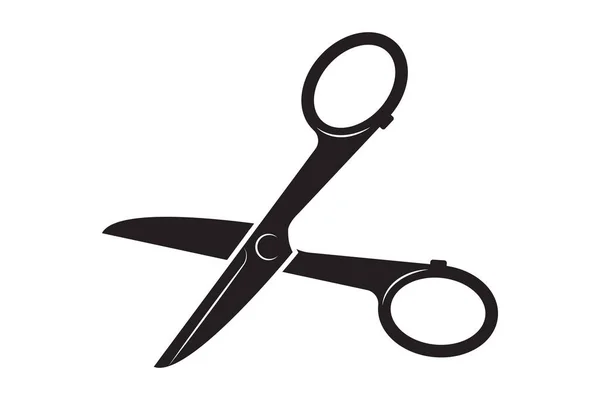 Scissors Icon Vector Design Cut Out Tool Paper Tailor Work — Vettoriale Stock