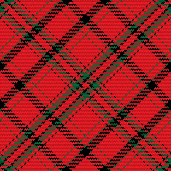 Безшовний Візерунок Шотландської Тартанової Плед Повторюваний Фон Перевіркою Текстури Тканини — стоковий вектор