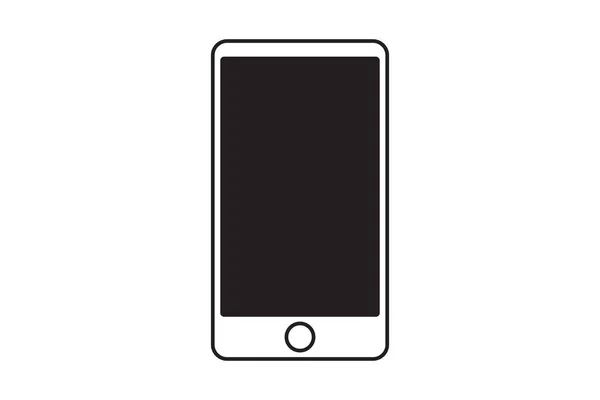 Mobile Phone Vector Icon Smartphone Comunication Symbol Call Web Design — Stockový vektor