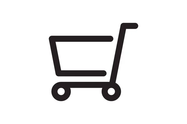 Bevásárlótáska Ikon Vásárlás Jel Eladó Weboldal Üzlet Kiskereskedelem Piaci Kereskedelmi — Stock Vector