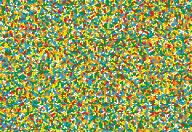 Sihirli küp desenli kusursuz tasarım. Renk bloğu bulmaca vektör arka planı. Çocuklar için 3D doku kavramı.