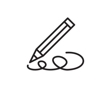 Not simgesi vektör işareti. Kağıt mesaj ya da belge sayfası. Doktor kağıdına dikkat edin.