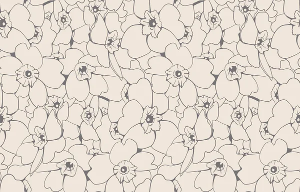 Çiçeksiz kumaş deseni. Çiçek arkaplan deseni. Vektör bahçe biçimi dekorasyonu.