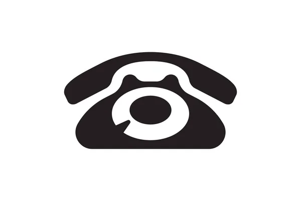 Call Phone Icon Communication Support Vector Symbol Telephone Sign Design — Vetor de Stock