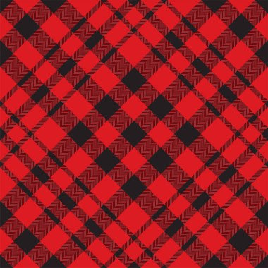 Ekose desenli vektör. Kumaş dokusunu kontrol et. Giysiler, kağıt baskısı veya web arkaplanı için kusursuz tekstil tasarımı.