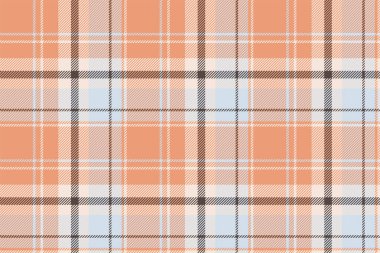 Ekose arka plan, bej rengi kusursuz deseni kontrol et. Tekstil baskısı için vektör kumaş dokusu, ambalaj kağıdı, hediye kartı, duvar kağıdı düz tasarım.
