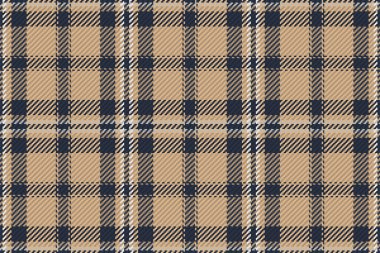 İskoç ekosesinin kusursuz deseni. Kumaş dokusunu kontrol ederek tekrarlanabilir arkaplan. Çizgili tekstil izinin düz vektör arkaplanı.