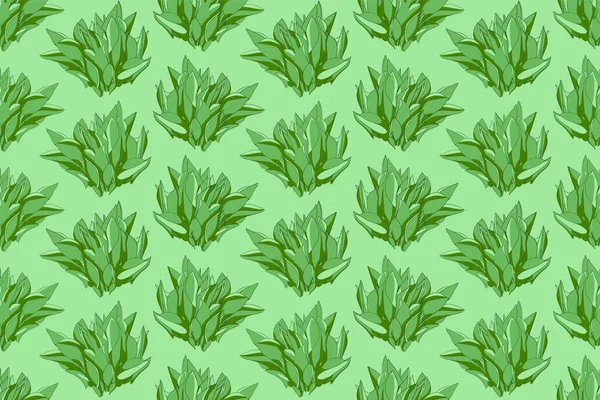 Laubmuster Der Blattpflanze Für Textile Gestaltung Florale Kunst Für Tapeten — Stockvektor