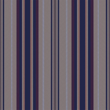 Dikey çizgi deseni. Vektör çizgileri arka plan kumaş dokusu. Geometrik çizgili çizgi tekstil baskısı, ambalaj kağıdı, hediye kartı, duvar kağıdı için dikişsiz soyut tasarım.