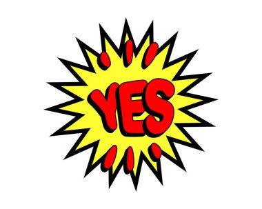 Çizgi roman stili vektör etiketi. Kabarcık etiketi, çizgi roman için kelime yazılı konuşma etiketi. Mizah balonu çizimi.