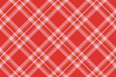 Tartan ekoseli arka plan, çapraz kontrol, kusursuz desen. Tekstil baskısı için vektör kumaş dokusu, ambalaj kağıdı, hediye kartı, duvar kağıdı düz tasarım.