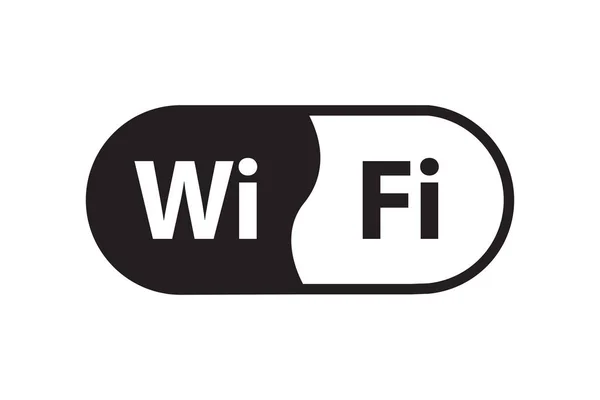 Symbol Signal Connection Vector Wireless Internet Technology Sign Wifi Network — Stockový vektor