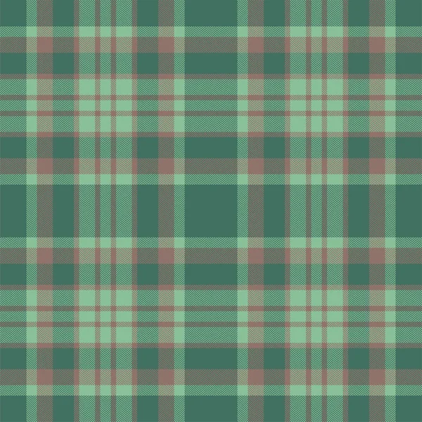 Yeşil desenli ekose desenli. Kumaş dokusunu kontrol et. Vektör tekstil baskı tasarımı.