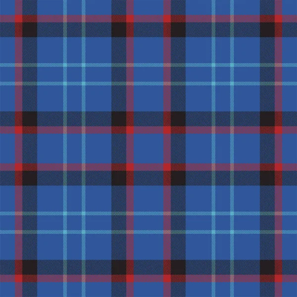 Mavi desenli ekose desenli. Kumaş dokusunu kontrol et. Vektör tekstil baskı tasarımı.