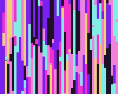 Soyut vektör tasarımı, çizgi deseni. Modern arka plan, fütürist teknoloji dokusu. Yaratıcı geometrik pankart şablonu.