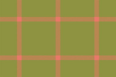 Ekoseli arka plan, kusursuz deseni yeşil olarak kontrol et. Tekstil baskısı için vektör kumaş dokusu, ambalaj kağıdı, hediye kartı, duvar kağıdı düz tasarım.