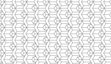 Geometrik desen kusursuz. Web arkaplanı veya kağıt baskı için modaya uygun tasarım vektör arka planı. Döşeme dokusu.