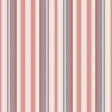 Dikey çizgi deseni. Vektör çizgileri arka plan kumaş dokusu. Geometrik çizgili çizgi tekstil baskısı, ambalaj kağıdı, hediye kartı, duvar kağıdı için dikişsiz soyut tasarım.