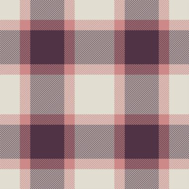 Ekose desenli. Kumaş dokusunu kontrol et. Vektör tekstil baskı tasarımı.