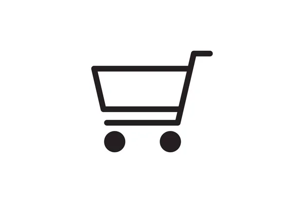 Bevásárlótáska Ikon Vásárlás Jel Eladó Weboldal Üzlet Kiskereskedelem Piaci Kereskedelmi — Stock Vector