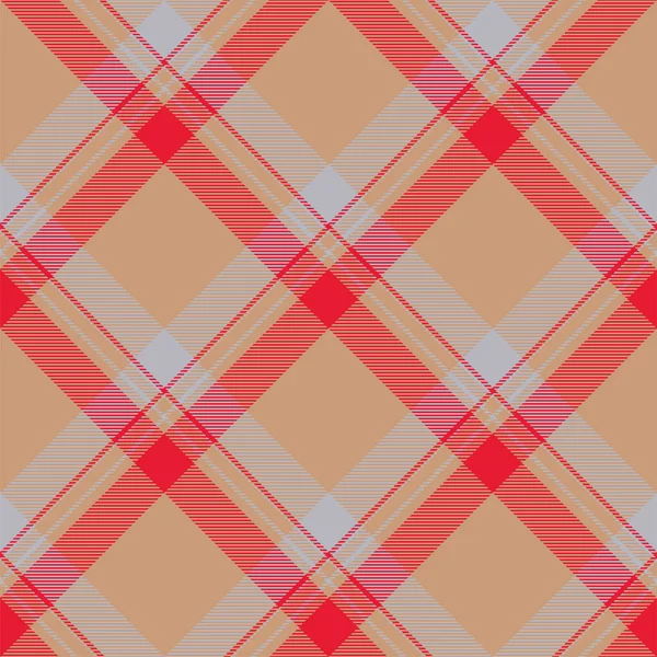 Vetor Padrão Xadrez Sem Costura Tartan Scotland Tecido Fundo Retro —  Vetores de Stock