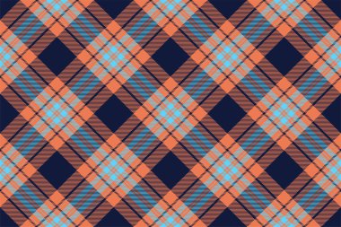 Tartan ekoseli arka plan, çapraz kontrol, kusursuz desen. Tekstil baskısı için vektör kumaş dokusu, ambalaj kağıdı, hediye kartı, duvar kağıdı düz tasarım.