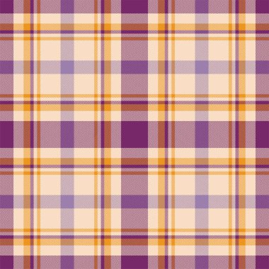 Ekose desenli. Kumaş dokusunu kontrol et. Vektör tekstil baskı tasarımı.