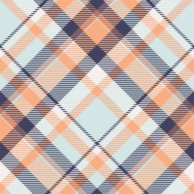 Ekose desenli vektör. Kumaş dokusunu kontrol et. Giysiler, kağıt baskısı veya web arkaplanı için kusursuz tekstil tasarımı.