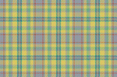 İskoç ekosesinin kusursuz deseni. Kumaş dokusunu kontrol ederek tekrarlanabilir arkaplan. Çizgili tekstil izinin düz vektör arkaplanı.