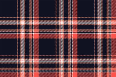 Ekose arka plan, kusursuz deseni kontrol et. Tekstil baskısı için vektör kumaş dokusu, ambalaj kağıdı, hediye kartı, duvar kağıdı düz tasarım.