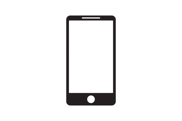 Mobile Phone Vector Icon Smartphone Comunication Symbol Call Web Design — Stockový vektor