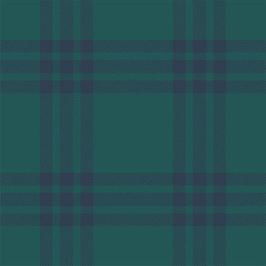 Yeşil desenli ekose desenli. Kumaş dokusunu kontrol et. Vektör tekstil baskı tasarımı.