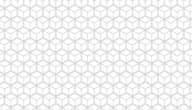 Geometrik desen kusursuz. Web arkaplanı veya kağıt baskı için modaya uygun tasarım vektör arka planı. Döşeme dokusu.